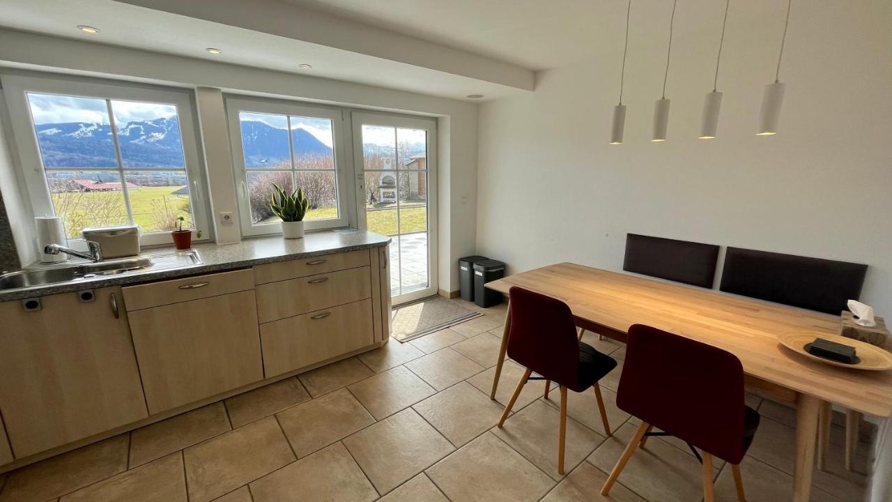 Ferienwohnung Alpen-Panorama Immenstadt im Allgau Bagian luar foto