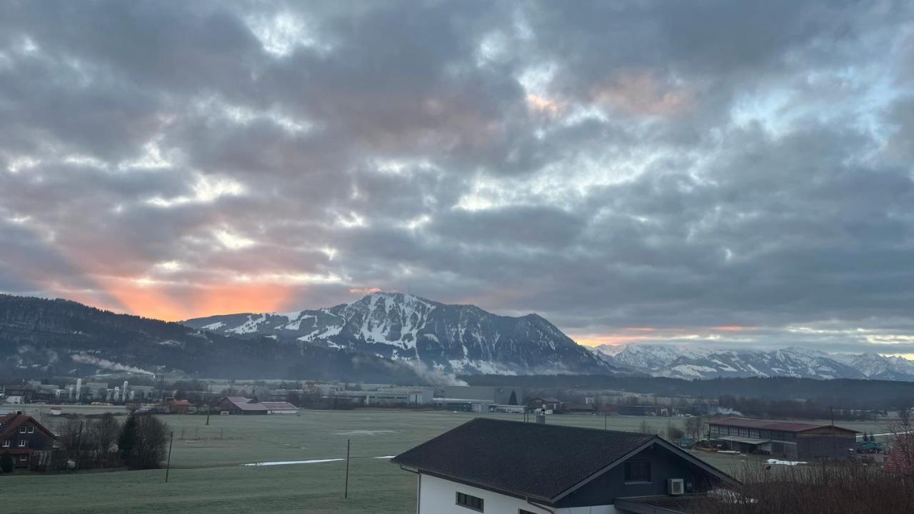 Ferienwohnung Alpen-Panorama Immenstadt im Allgau Bagian luar foto